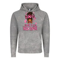 Cloud Rock brest cancer warrior afro messy bun Vintage Hoodie - texasbilliewilder
