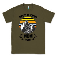 Army Green Best Buckin Mom Ever Classic Tee - Bettercallsaul