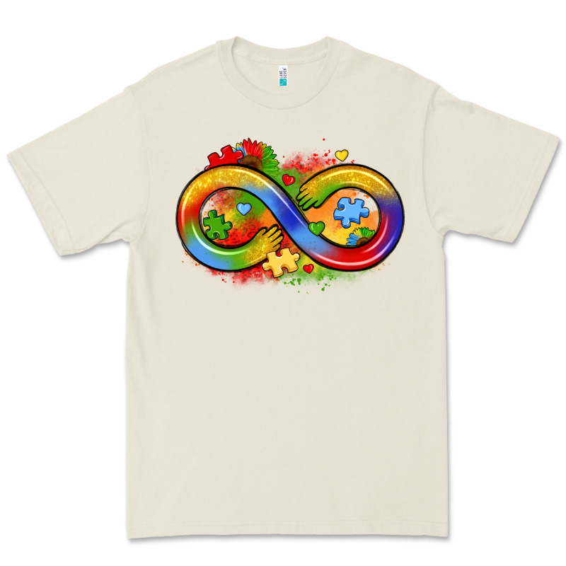 Infinity Symbol Autism Premium Tee by LillyAllenDesigns | Teevron