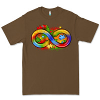 Cacao infinity symbol autism Premium Tee - LillyAllenDesigns
