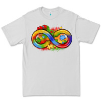 Dove Grey infinity symbol autism Premium Tee - LillyAllenDesigns