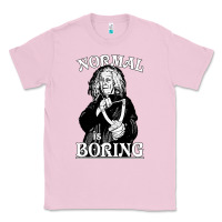 Bubblegum Pink Limited Edition Grandma Addams (Frump)- Normal Is Boring Classic Tee - tuanDangUi