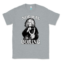 Heather Grey Limited Edition Grandma Addams (Frump)- Normal Is Boring Classic Tee - tuanDangUi