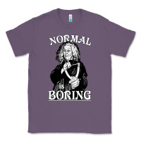 Lavender Limited Edition Grandma Addams (Frump)- Normal Is Boring Classic Tee - tuanDangUi