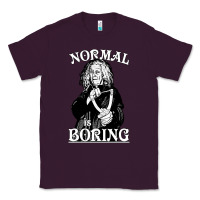 Plum Limited Edition Grandma Addams (Frump)- Normal Is Boring Classic Tee - tuanDangUi