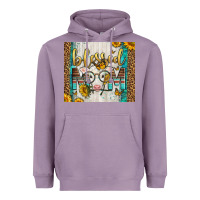 Lavender Western Blessed Mom Baby Calf Heavyweight Hoodie - LillyAllenDesigns