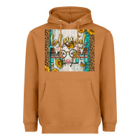 Western Blessed Mom Baby Calf Heavyweight Hoodie | Teevron