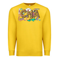 Lemon Western Certified Nursing Assistant Premium Sweatshirt - LillyAllenDesigns