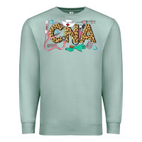Seafoam Western Certified Nursing Assistant Premium Sweatshirt - LillyAllenDesigns