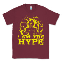 Burgundy i am the hype Classic Tee - tuanDangUi