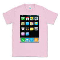 Bubblegum Pink cell phone smartphone mobile app halloween costume Classic Tee - tuanDangUi