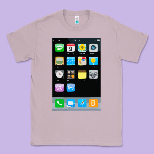 Cell Phone Smartphone Mobile App Halloween Costume Classic Tee Designed By Tuandangui