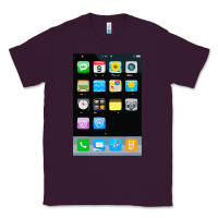 Plum cell phone smartphone mobile app halloween costume Classic Tee - tuanDangUi
