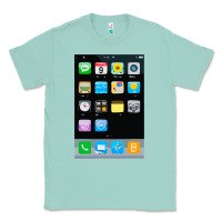 Seafoam cell phone smartphone mobile app halloween costume Classic Tee - tuanDangUi