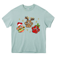 Arona christmas paws Heavy Core Tee - MaliasSmallBusiness