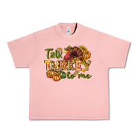 Salmon Talk turkey to me Thanksgiving p Urban Heavy Tee - NancyCooperArtShop