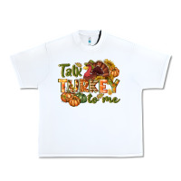 White Talk turkey to me Thanksgiving p Urban Heavy Tee - NancyCooperArtShop