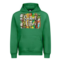 Emerald sunset vibes brush stroke Urban Hoodie - BarkalooDesign