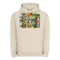 Pigment French Oak sunset vibes brush stroke Urban Hoodie - BarkalooDesign