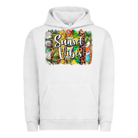 Pigment Lunar Rock sunset vibes brush stroke Urban Hoodie - BarkalooDesign