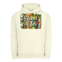 Pigment Pistachio sunset vibes brush stroke Urban Hoodie - BarkalooDesign