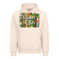 Sandshell sunset vibes brush stroke Urban Hoodie - BarkalooDesign