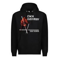 Black eddie cochran c mon everybody album cover Premium Hoodie - tuanDangUi