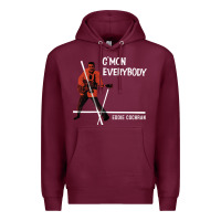 Burgundy eddie cochran c mon everybody album cover Premium Hoodie - tuanDangUi