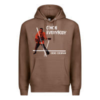 Chestnut eddie cochran c mon everybody album cover Premium Hoodie - tuanDangUi