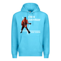 Ocean Blue eddie cochran c mon everybody album cover Premium Hoodie - tuanDangUi