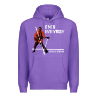 Purple eddie cochran c mon everybody album cover Premium Hoodie - tuanDangUi