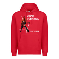 Red eddie cochran c mon everybody album cover Premium Hoodie - tuanDangUi