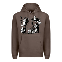 Coffee monokuma 1 Premium Hoodie - tuanDangUi