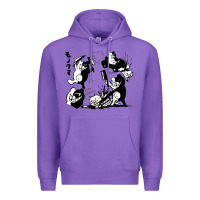 Purple monokuma 1 Premium Hoodie - tuanDangUi