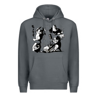 Rock monokuma 1 Premium Hoodie - tuanDangUi