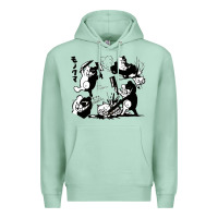 Seafoam monokuma 1 Premium Hoodie - tuanDangUi
