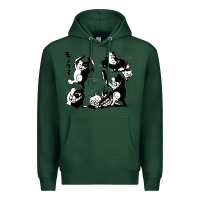 Sports Green monokuma 1 Premium Hoodie - tuanDangUi
