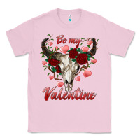 Be My Valentine Bull Skull Classic Tee | Teevron