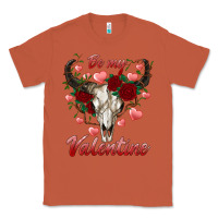 Copper be my valentine bull skull Classic Tee - RanaPortraitStore