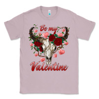 Lilac be my valentine bull skull Classic Tee - RanaPortraitStore