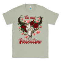 Matcha be my valentine bull skull Classic Tee - RanaPortraitStore