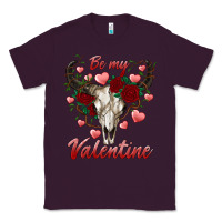 Plum be my valentine bull skull Classic Tee - RanaPortraitStore
