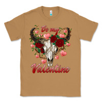 Toasted Coconut be my valentine bull skull Classic Tee - RanaPortraitStore