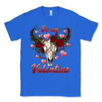 True Royal be my valentine bull skull Classic Tee - RanaPortraitStore