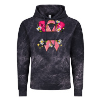 Cloud Black Personalized Breast Cancer ribbon Vintage Hoodie - NancyCooperArtShop