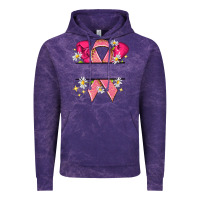 Cloud Purple Personalized Breast Cancer ribbon Vintage Hoodie - NancyCooperArtShop