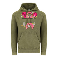 Personalized Breast Cancer Ribbon Vintage Hoodie | Teevron