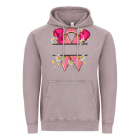Vintage Zinc Personalized Breast Cancer ribbon Vintage Hoodie - NancyCooperArtShop