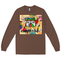 Chestnut level 100 days of school Long Sleeve Tee - CowGirlArtShop