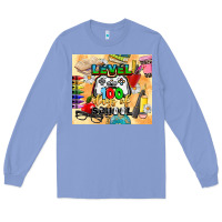 Colony Blue level 100 days of school Long Sleeve Tee - CowGirlArtShop